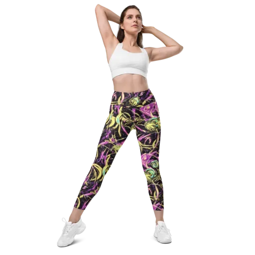 Nightfire Flux on a Leggings with Pockets
