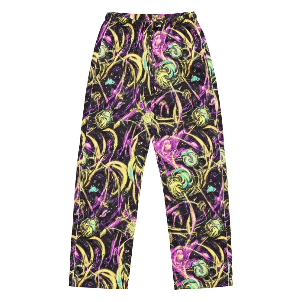 Nightfire Flux on Women's Pajama Pants — Front