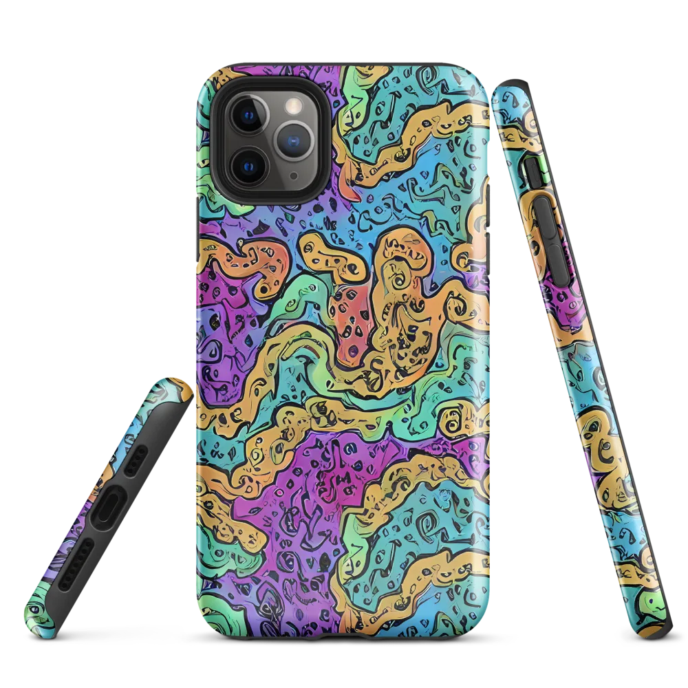 Intergalactic Graffiti on Tough Case for iPhone® — Front