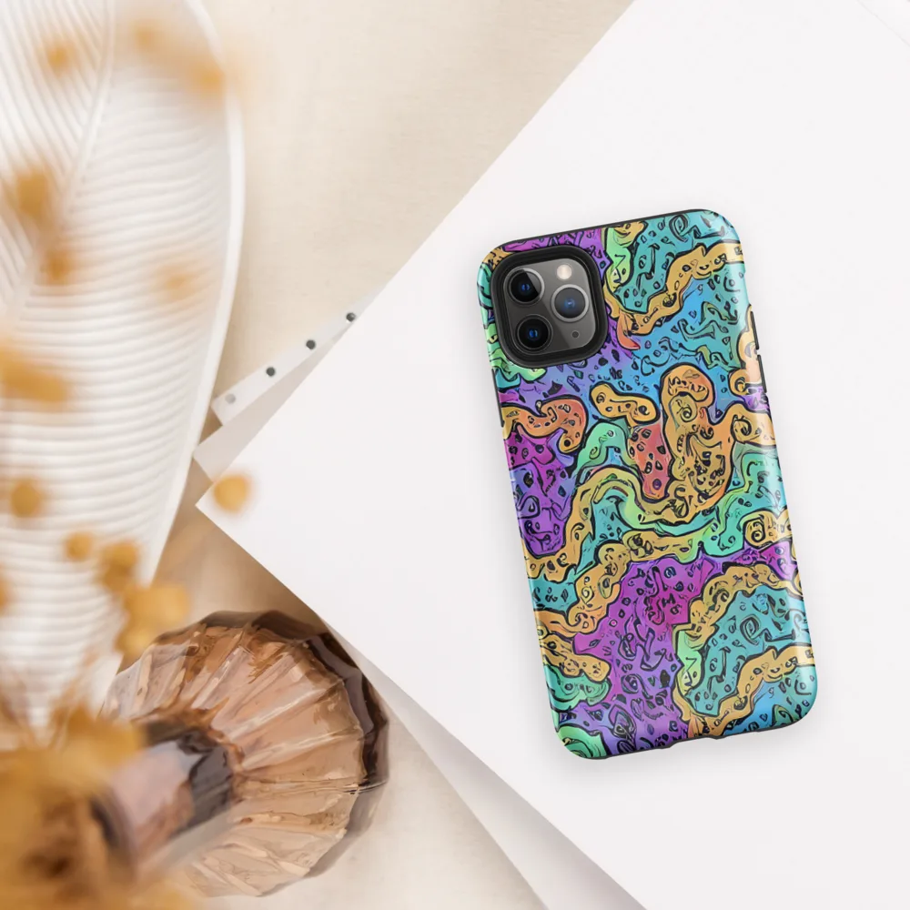 Intergalactic Graffiti on Tough Case for iPhone® — Front