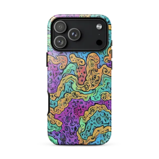 Intergalactic Graffiti on a Tough Case for iPhone®