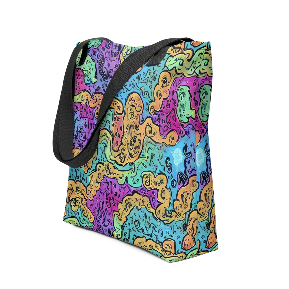 Intergalactic Graffiti on Tote Bag — Front