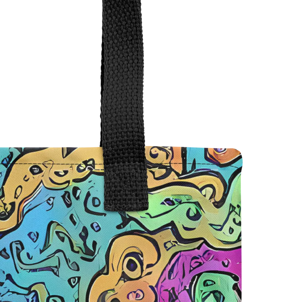 Intergalactic Graffiti on Tote Bag — Product details