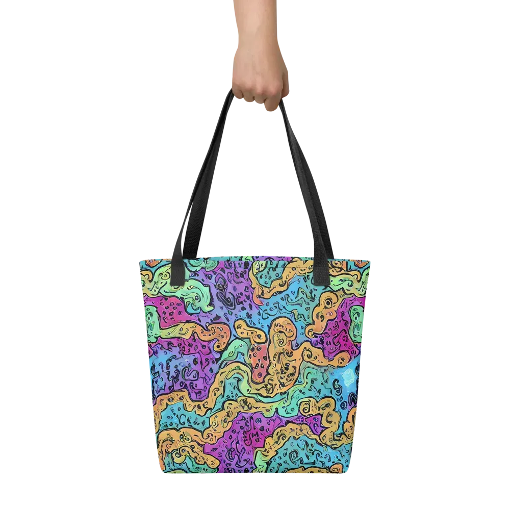 Intergalactic Graffiti on Tote Bag — Front