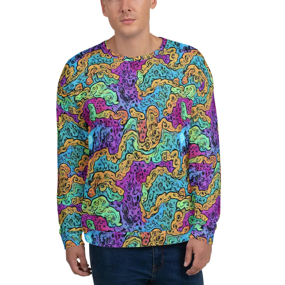 Intergalactic Graffiti on Sweatshirt — Front