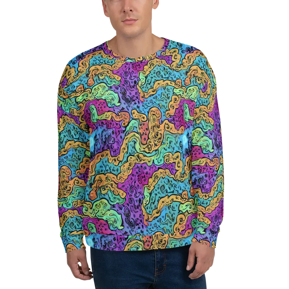 Intergalactic Graffiti on Sweatshirt — Front
