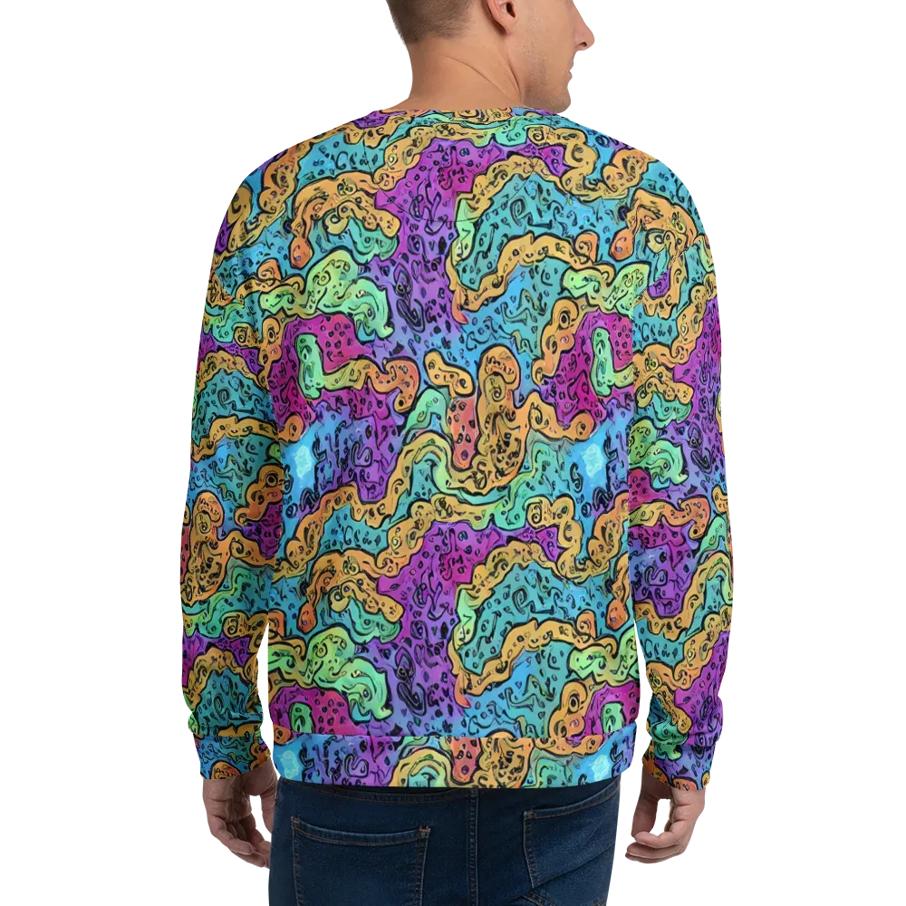 Intergalactic Graffiti on Sweatshirt — Back