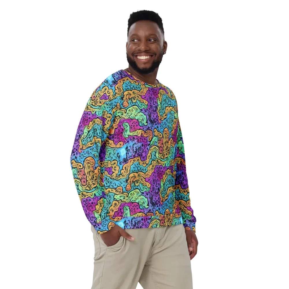 Intergalactic Graffiti on Sweatshirt — Front