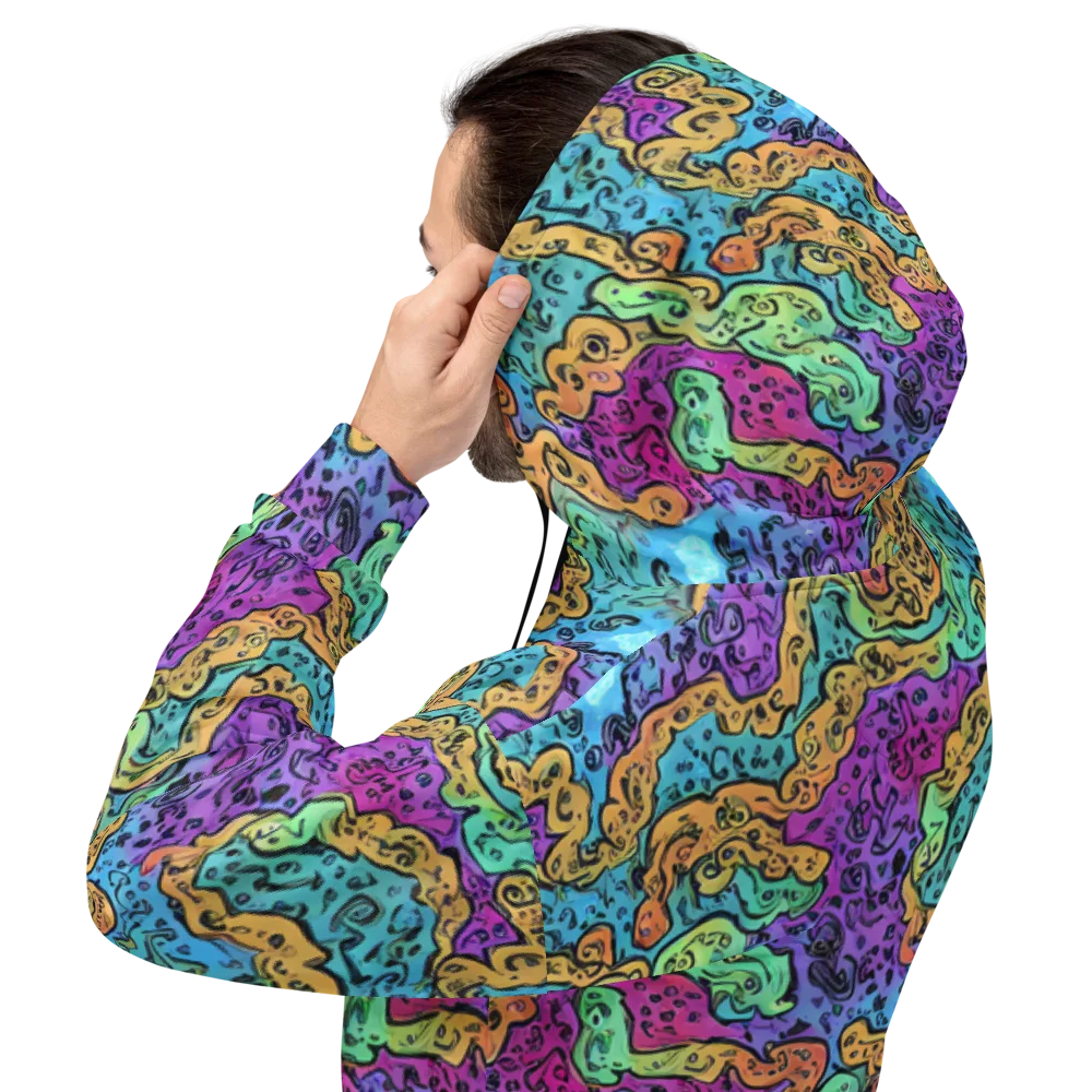 Intergalactic Graffiti on Hoodie — Back