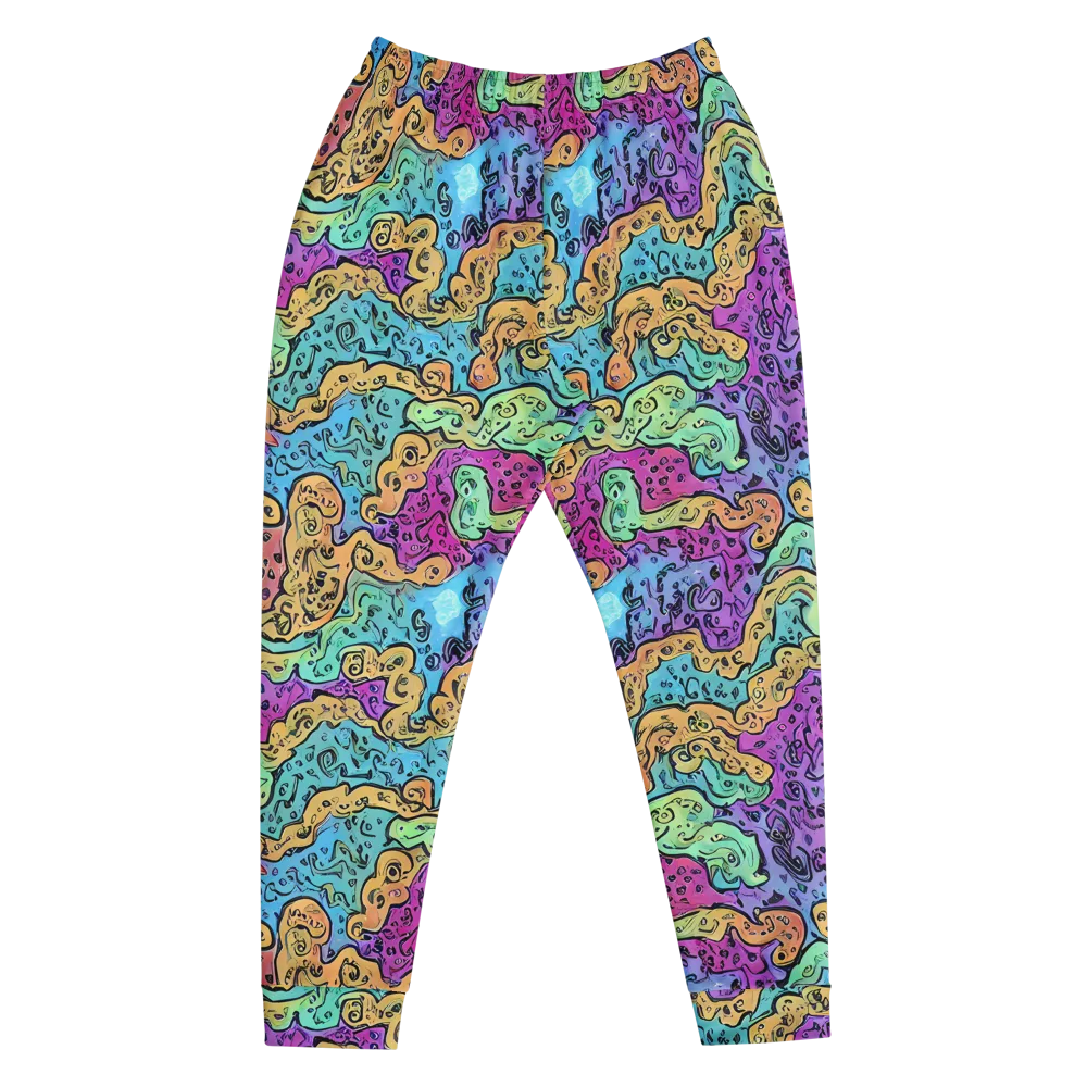 Intergalactic Graffiti on Men's Joggers — Front