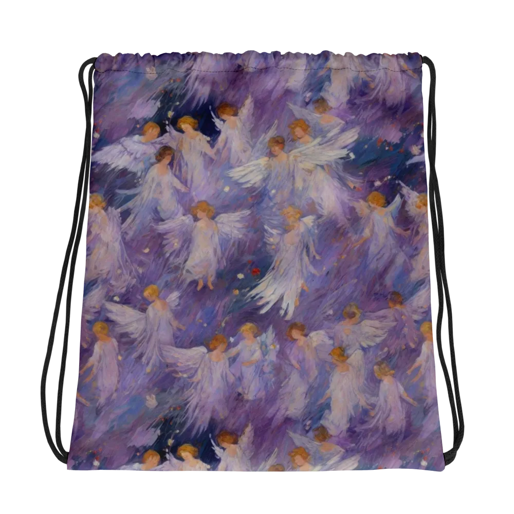 Lilac Angelus on Drawstring Bag — Photo