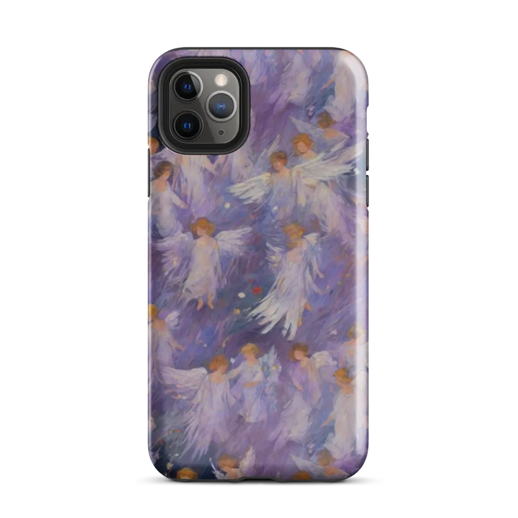 Lilac Angelus on Tough Case for iPhone® — Front
