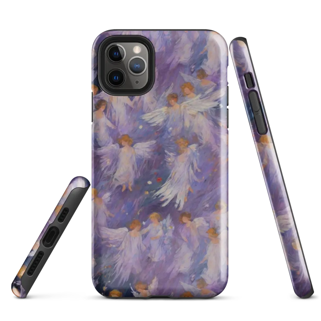 Lilac Angelus on Tough Case for iPhone® — Front