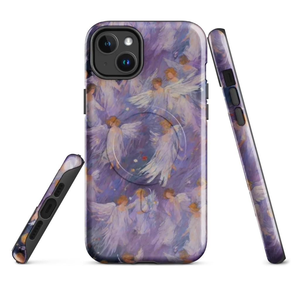 Lilac Angelus on MagSafe Tough Case for iPhone® — Front