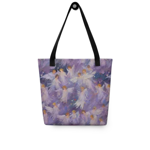Lilac Angelus on a Tote Bag