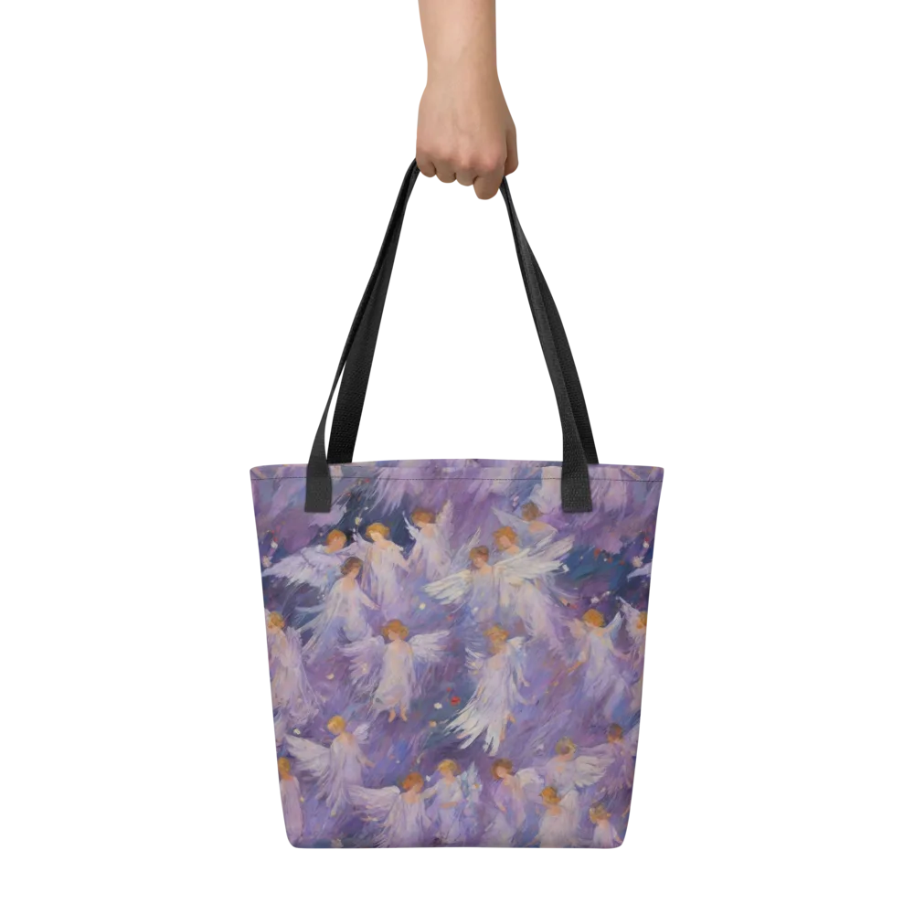 Lilac Angelus on Tote Bag — Front