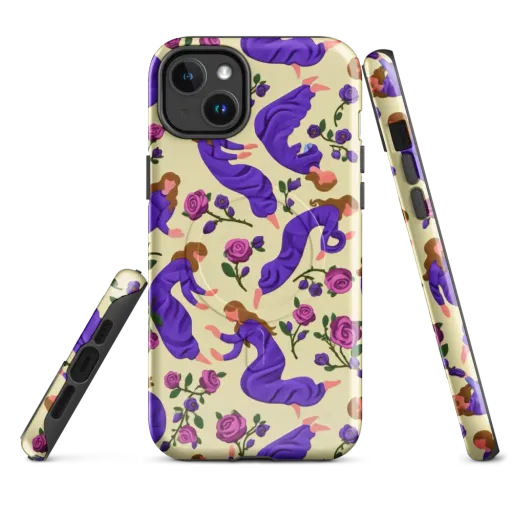 Violet Rose Ballet on a MagSafe Tough Case for iPhone®