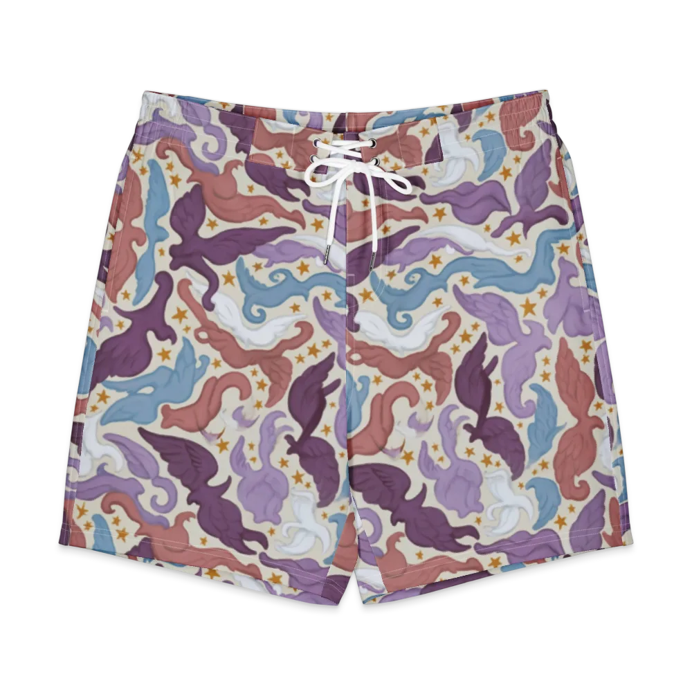 Starling Parade Men's Board Shorts on model