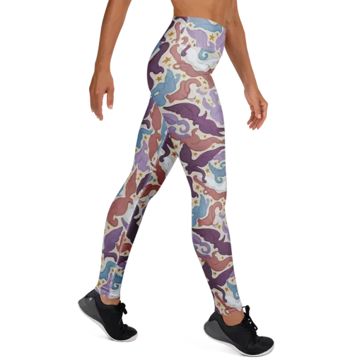 Starling Parade on a Yoga Leggings