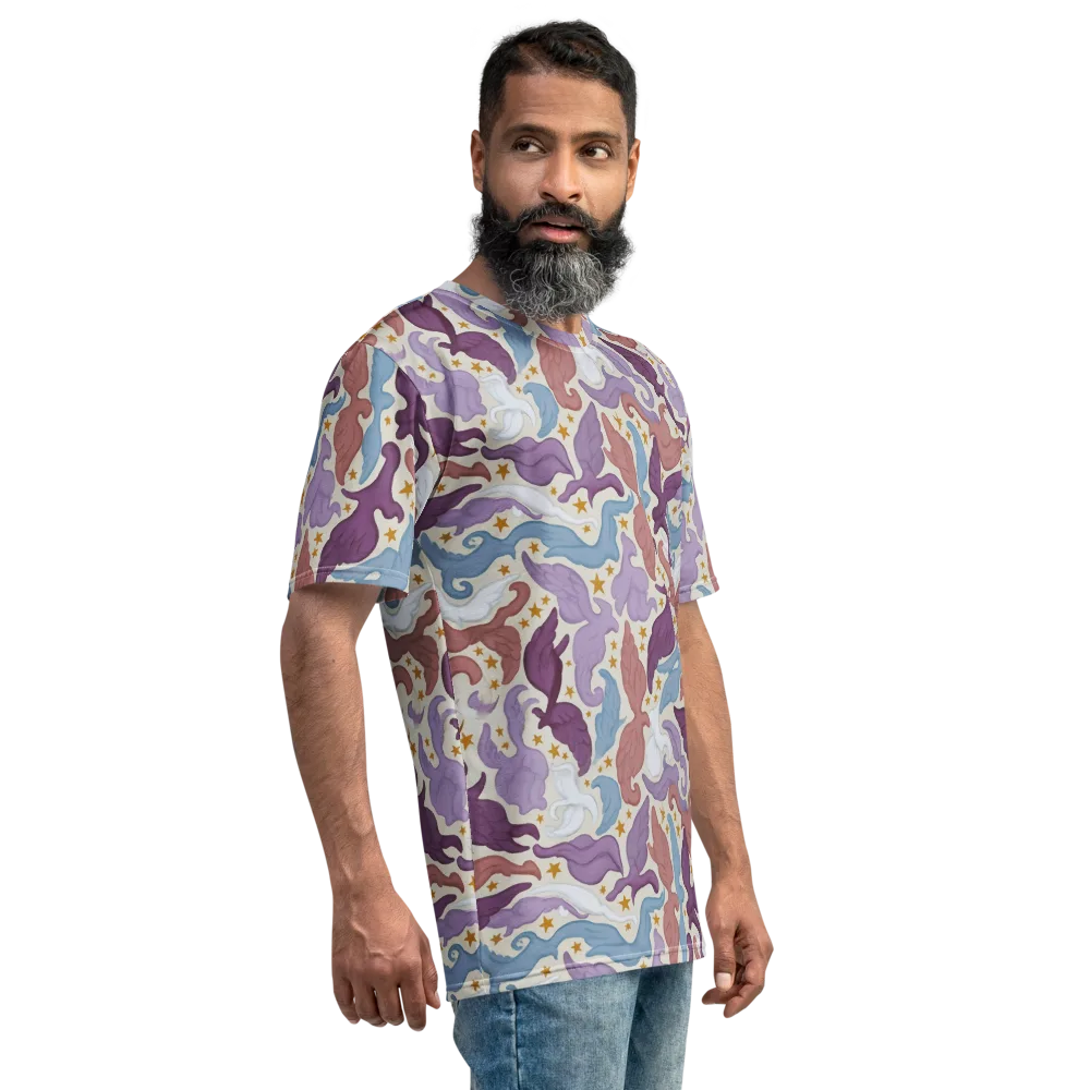 Starling Parade on Men's Crew Neck T-Shirt — Right