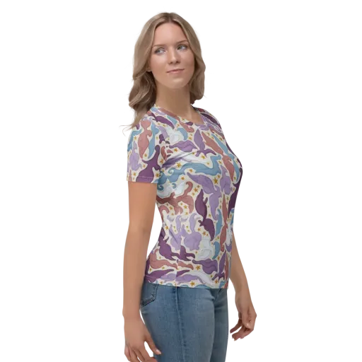 Starling Parade on a Women's Crew Neck T-Shirt