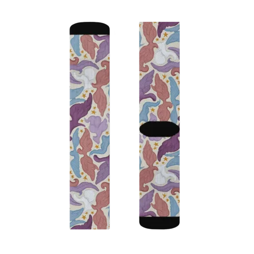 Starling Parade on a Socks