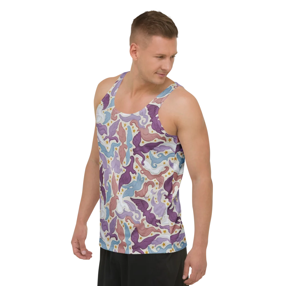 Starling Parade on Men's Tank Top — Left Front