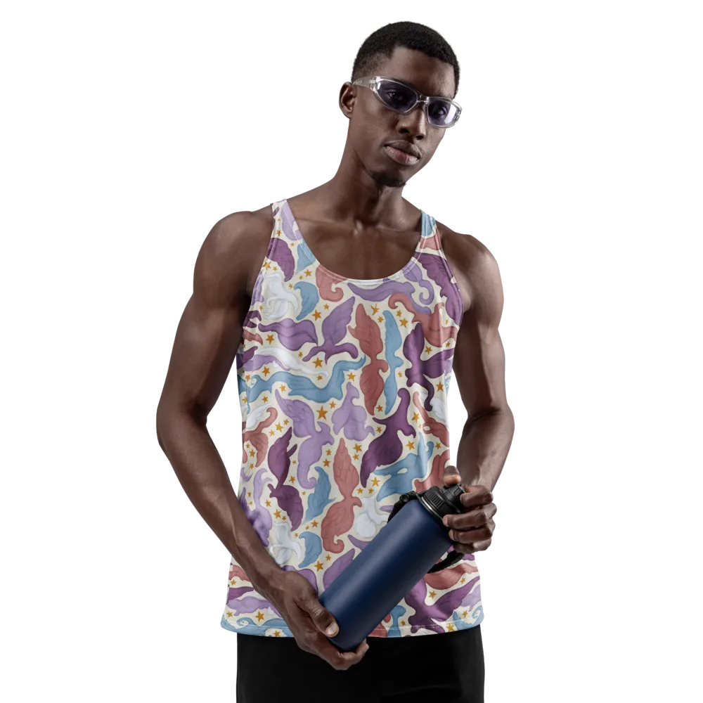 Starling Parade on Men's Tank Top — Front