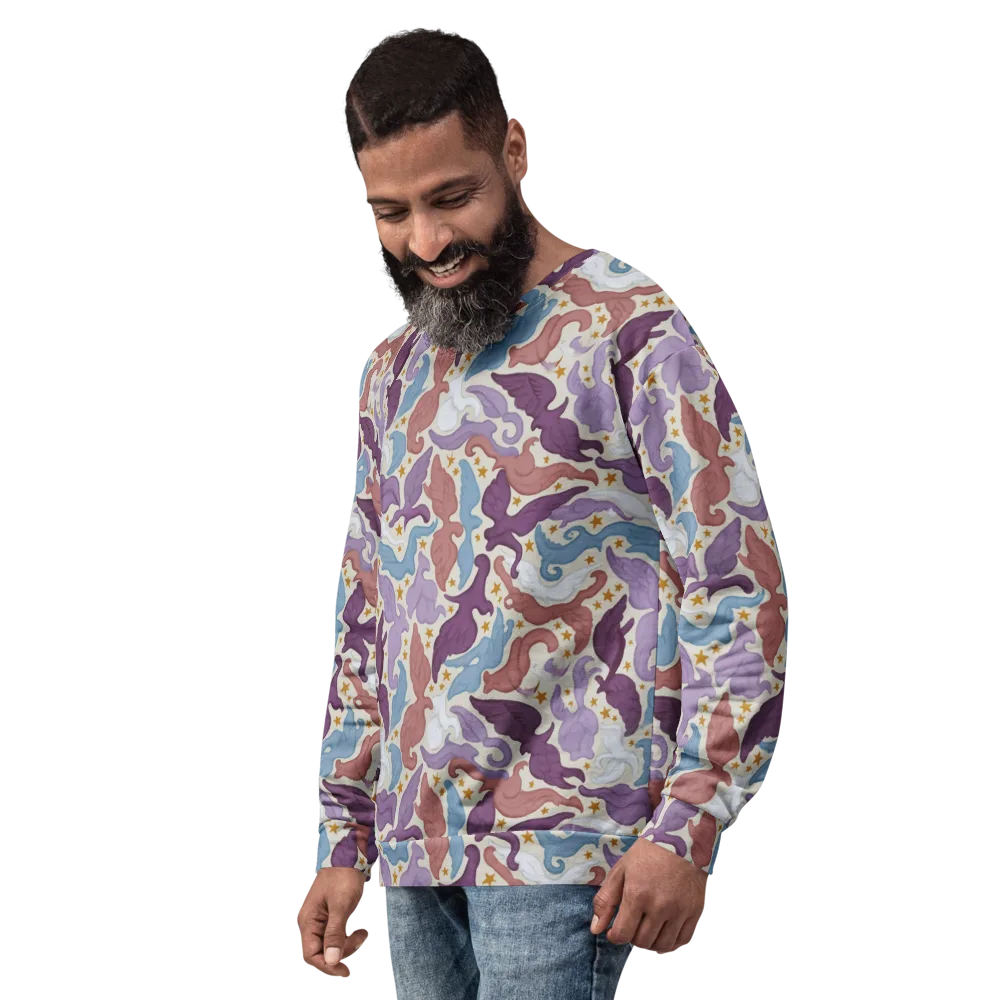 Starling Parade on Sweatshirt — Left Front