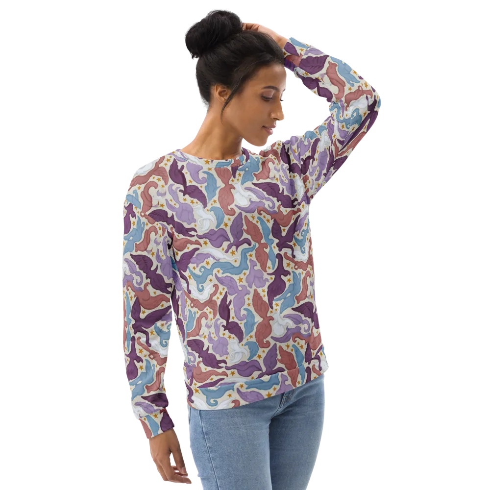 Starling Parade on Sweatshirt — Right Front