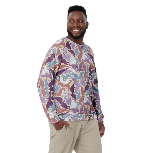 Starling Parade on a Sweatshirt
