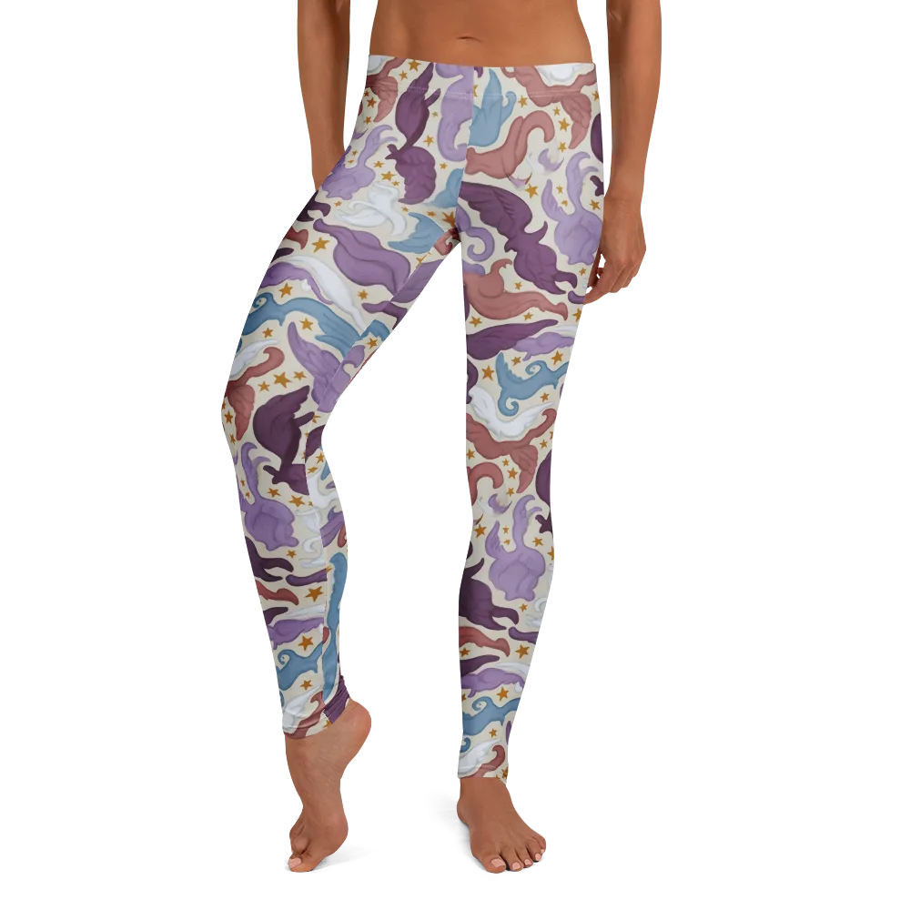 Starling Parade on Leggings — Front
