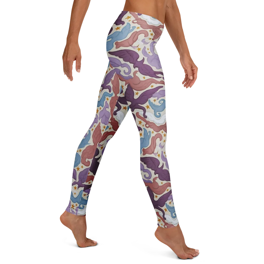 Starling Parade on Leggings — Right