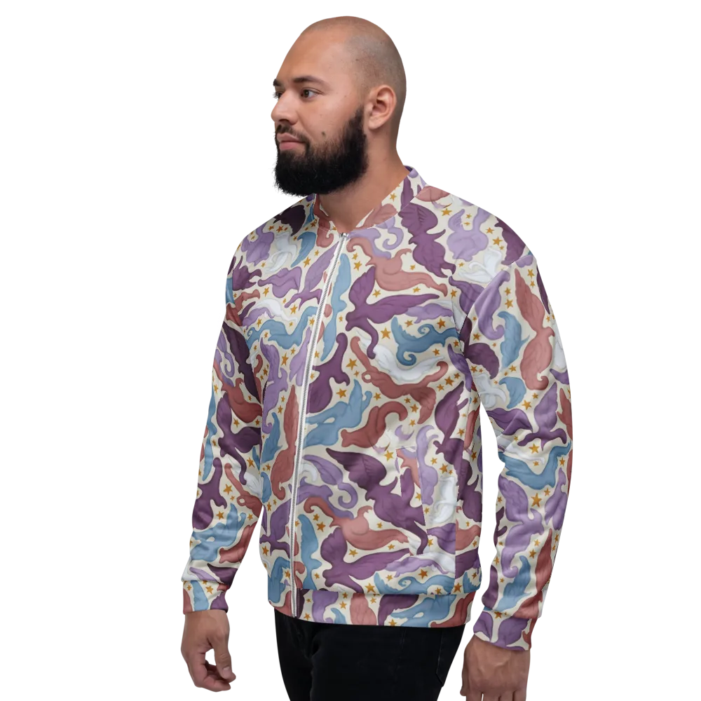 Starling Parade on Bomber Jacket — Left