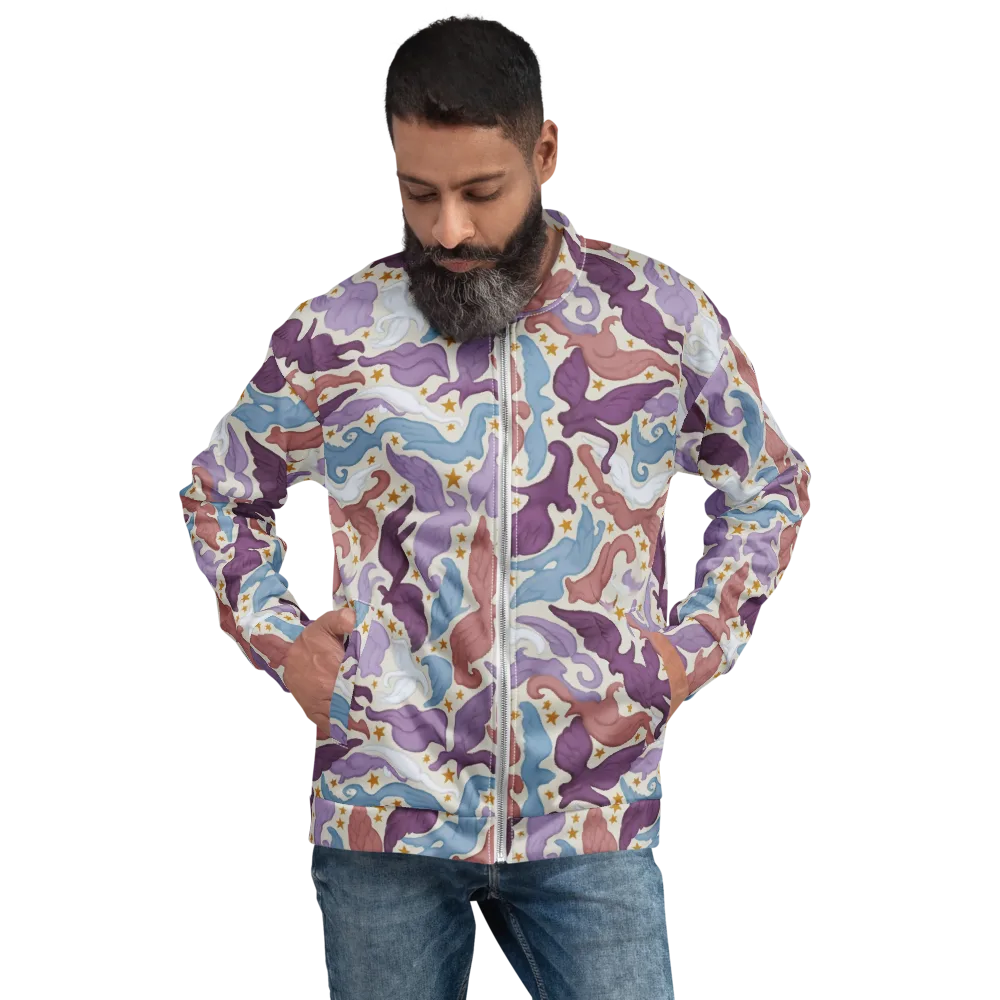 Starling Parade on Bomber Jacket — Front