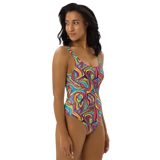 Chromatic Topography on a One-Piece Swimsuit