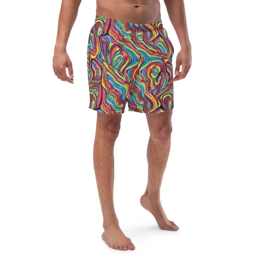Chromatic Topography on Swim Trunks