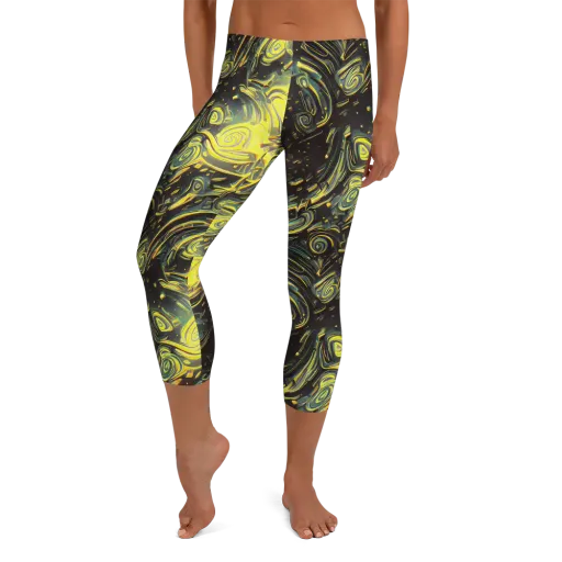 Eversen Whirl on a Capri Leggings