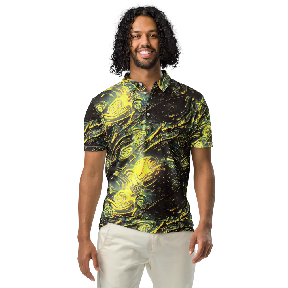 Eversen Whirl on Men's Slim Fit Polo Shirt — Front