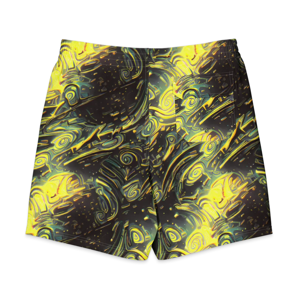 Eversen Whirl on Men's Board Shorts — Back