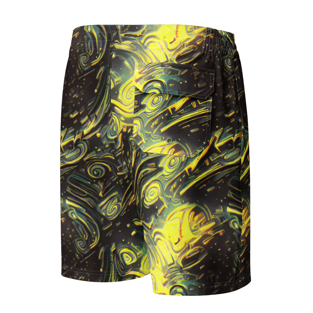 Eversen Whirl on Men's Board Shorts — Back