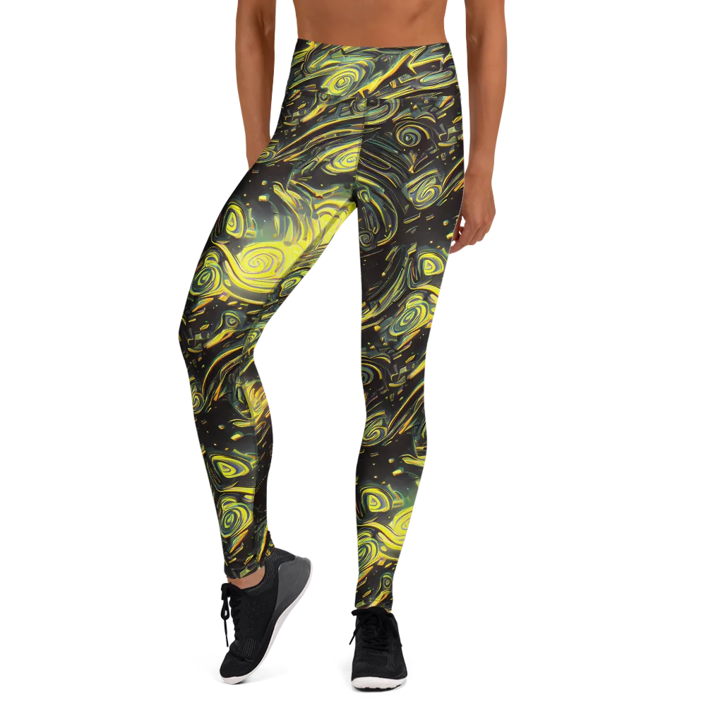 Eversen Whirl on Yoga Leggings — Front