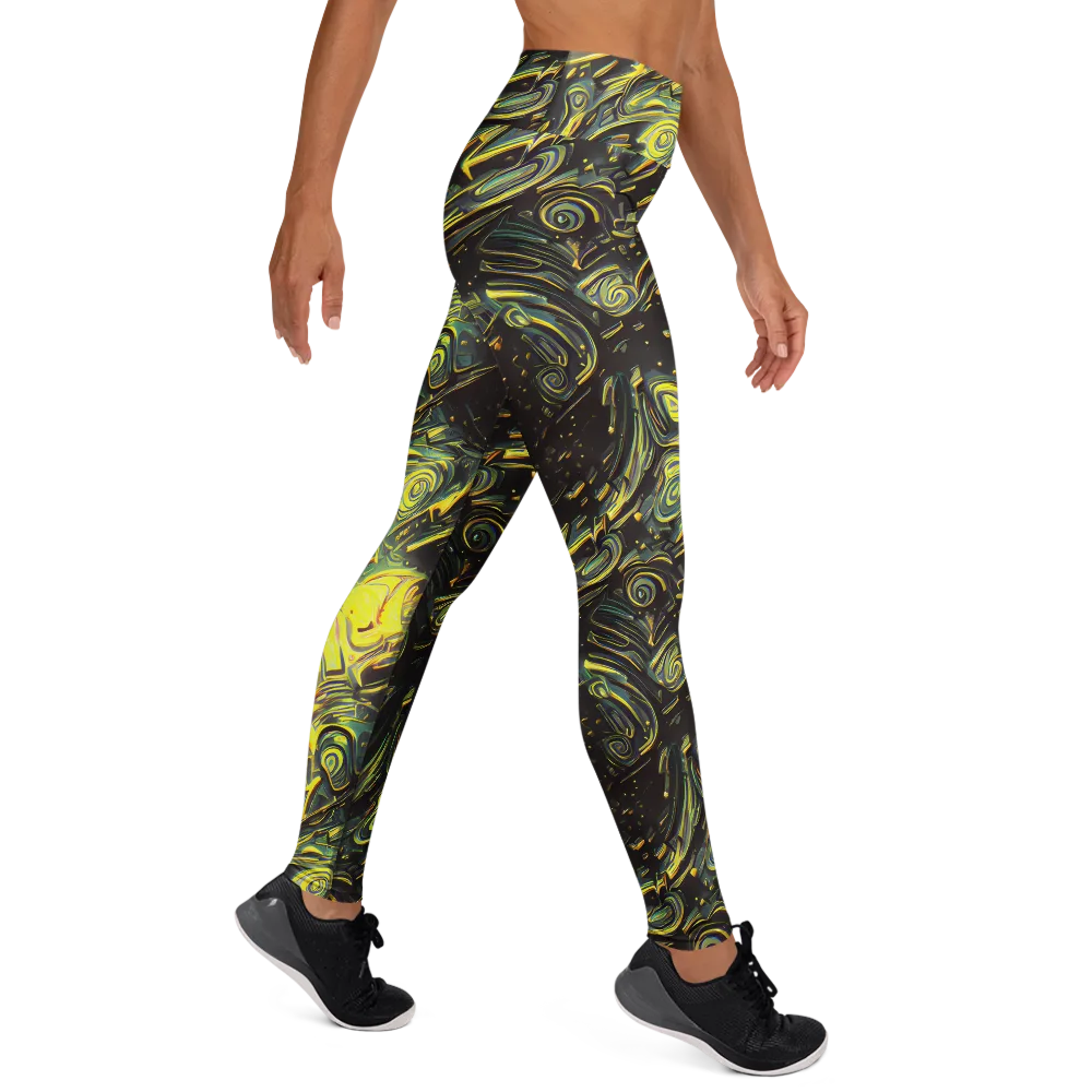 Eversen Whirl on Yoga Leggings — Right