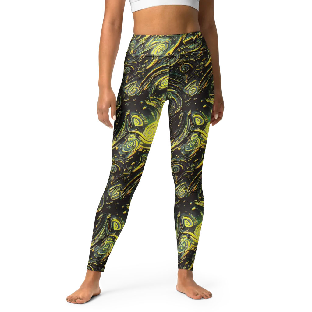 Eversen Whirl on Yoga Leggings — Front