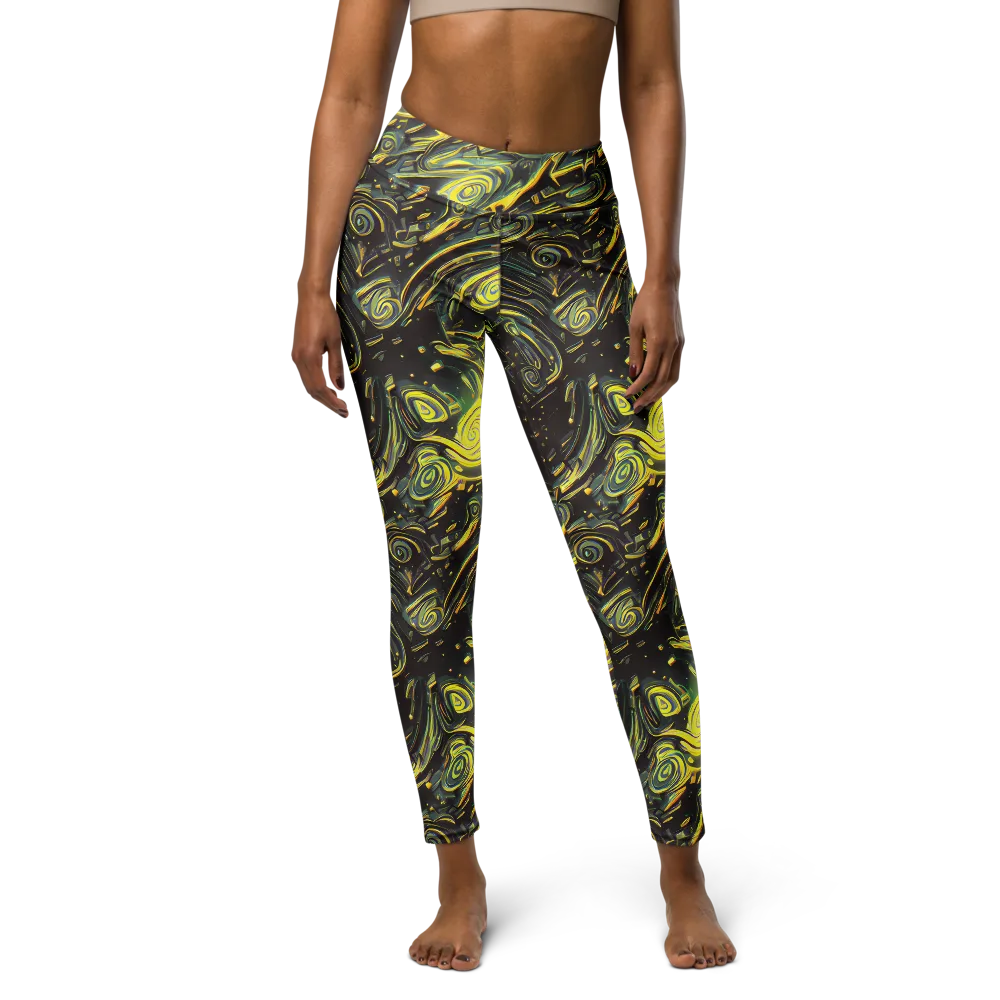 Eversen Whirl on Yoga Leggings — Front