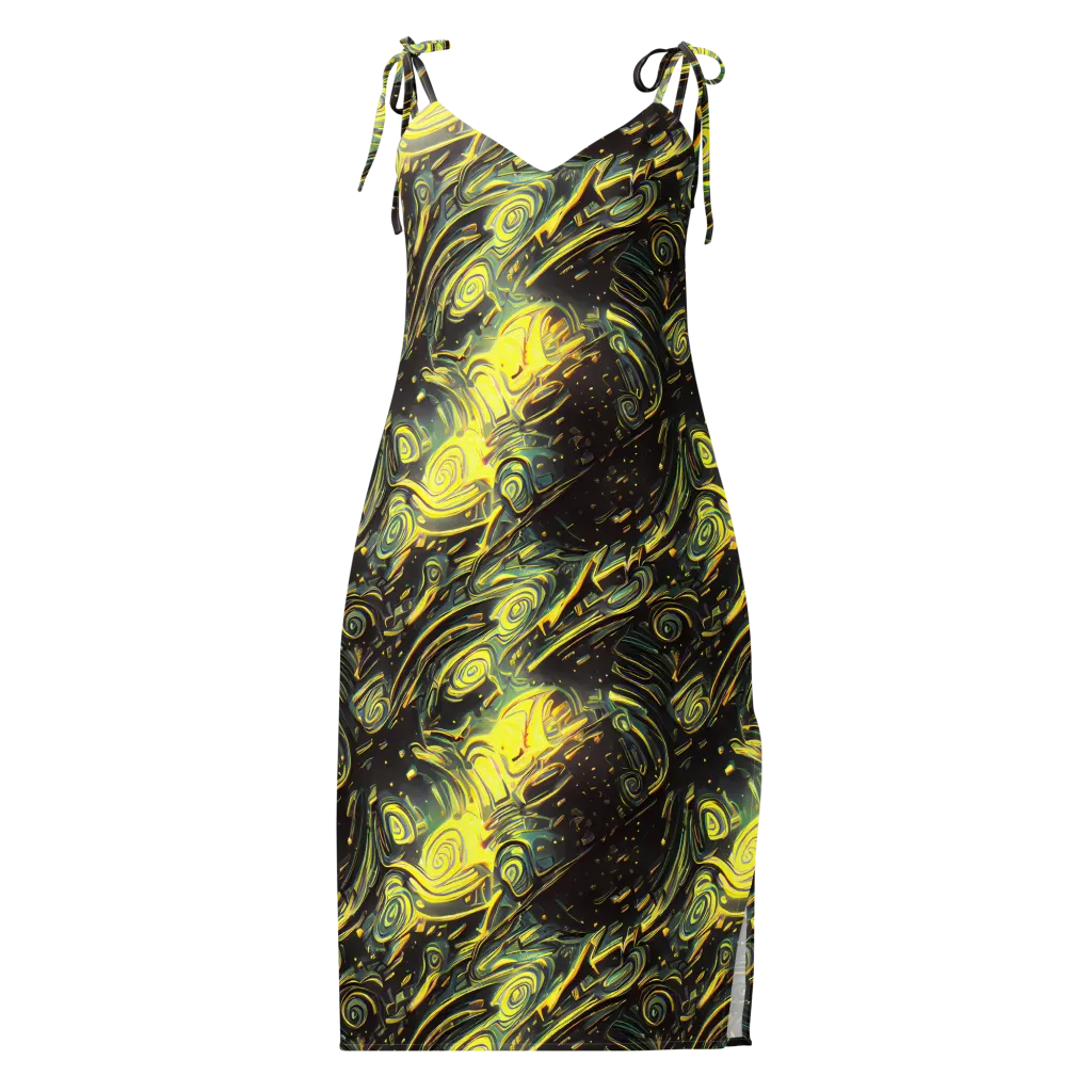Eversen Whirl on Slip Dress — Front