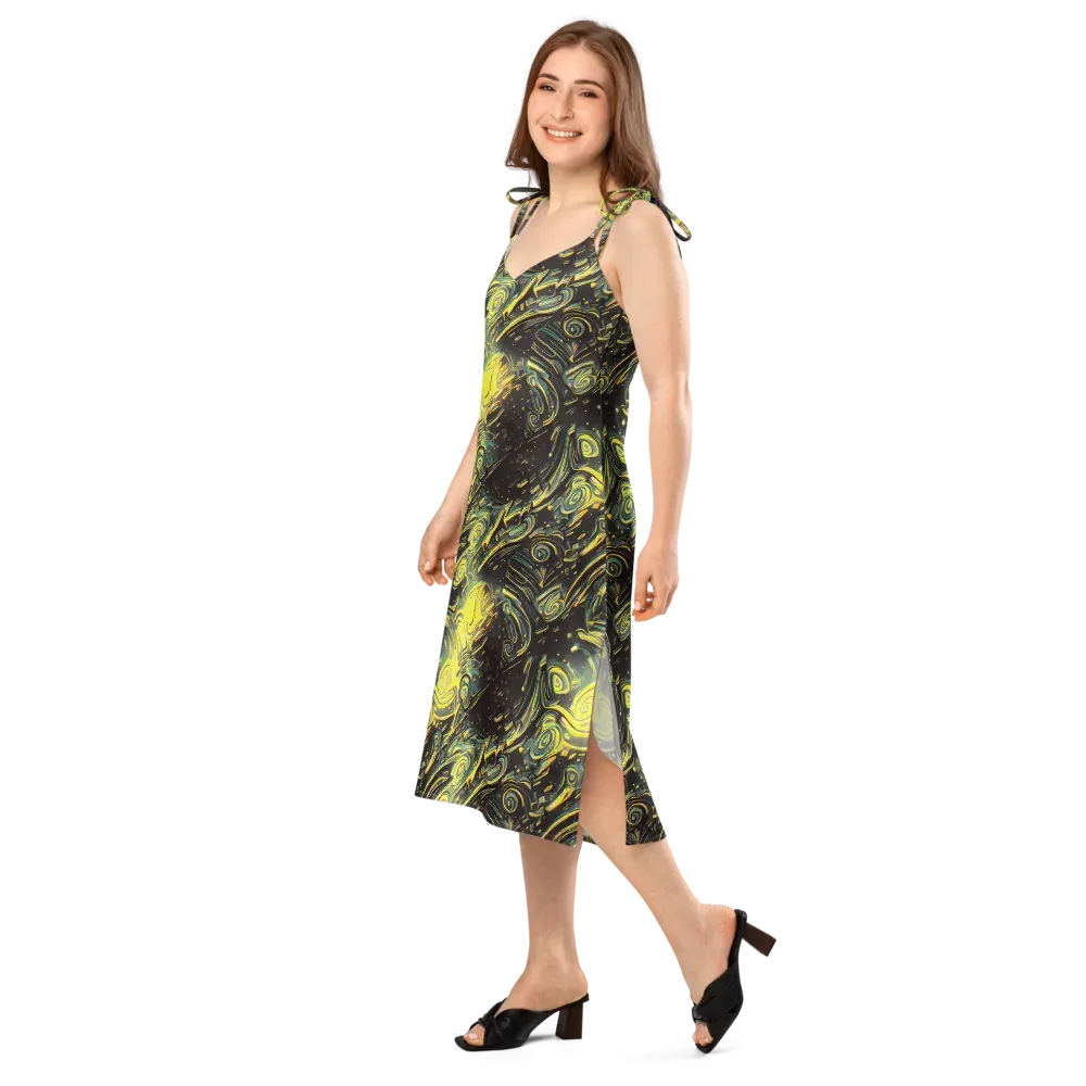 Eversen Whirl on Slip Dress — Left Front