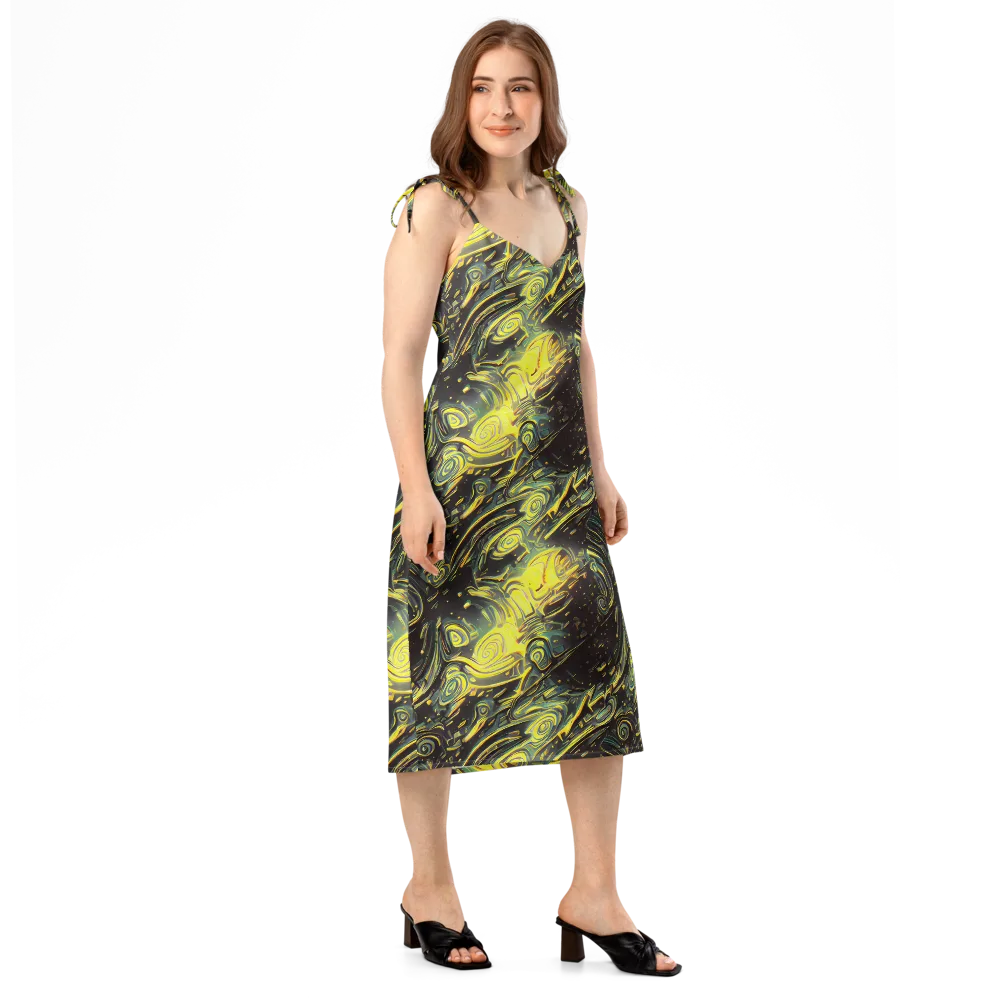 Eversen Whirl on Slip Dress — Right Front