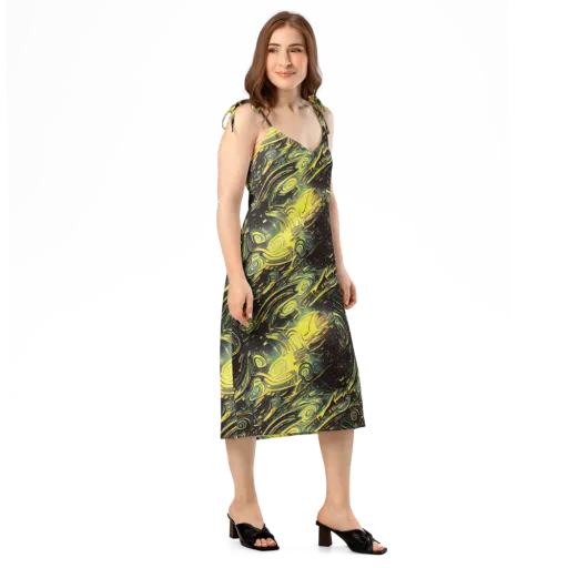 Eversen Whirl on a Slip Dress