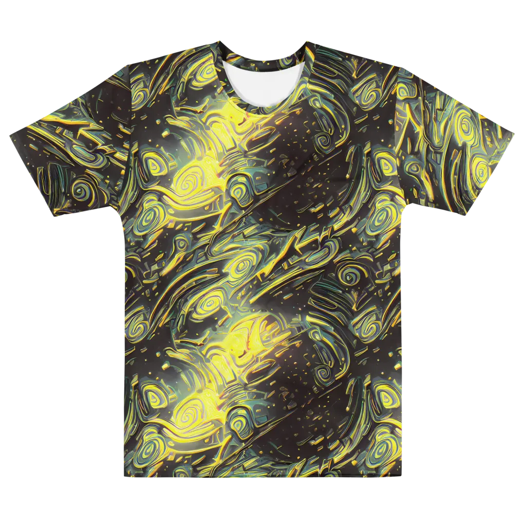 Eversen Whirl on Men's Cotton Crew Neck T-Shirt — Front